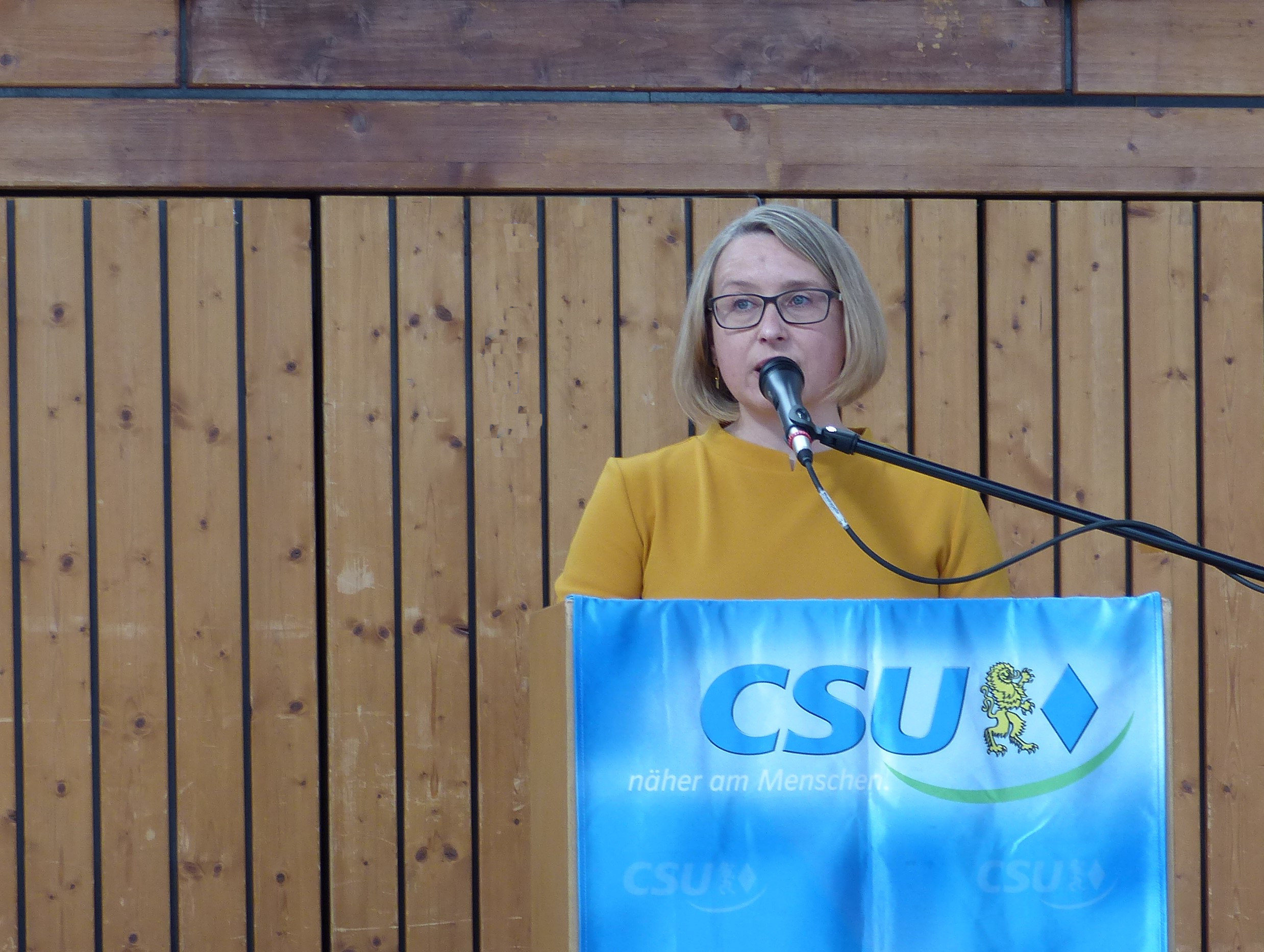 Susanne Hierl geht für den CSU-Kreisverband Neumarkt ins Rennen