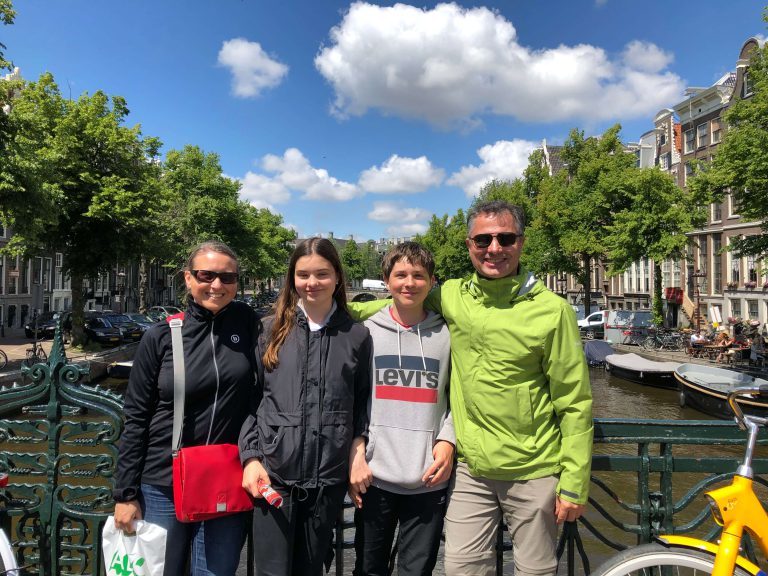 Familie Hierl in Amsterdam