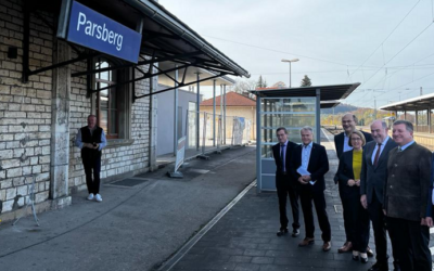 Bahnhof Parsberg wird endlich barrierefrei
