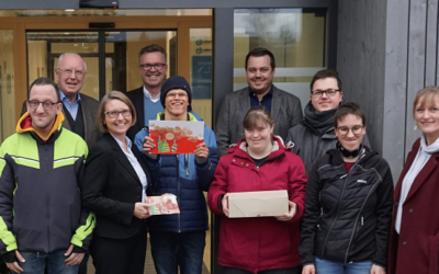 Weihnachtlicher Gruß der Lebenshilfe