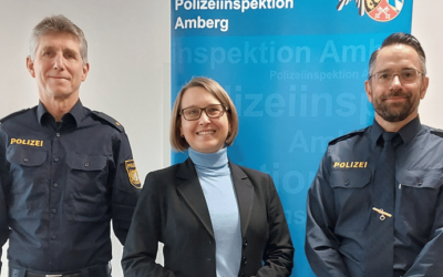 Besuch in der Polizeiinspektion Amberg
