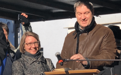 Kaiserwetter zum Rossmarkt in Berching