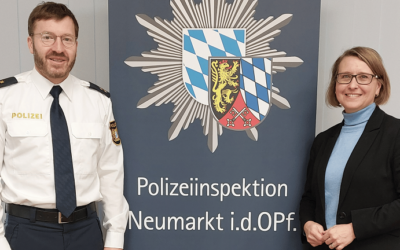 Besuch bei Neumarkts neuem Polizeichef