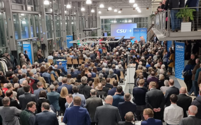 Volles Haus beim Neujahrsempfang