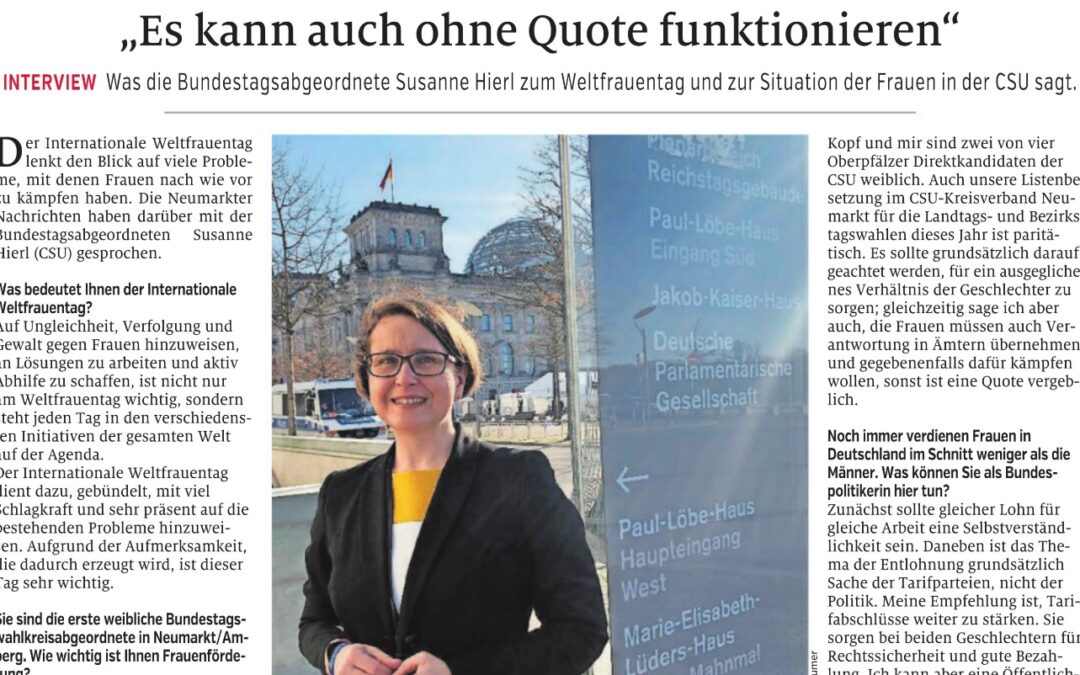 Interview zum Frauentag