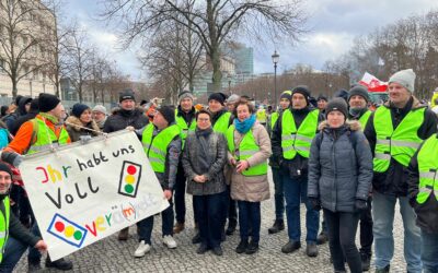 Oberpfälzer Landwirte demonstrieren in Berlin
