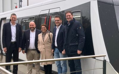 Probefahrt bei Max Bögl