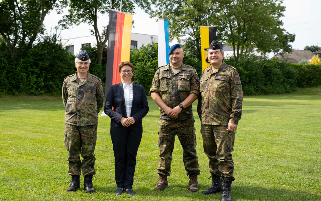 Besuch im Sanitätszentrum der Bundeswehr in Kümmersbruck