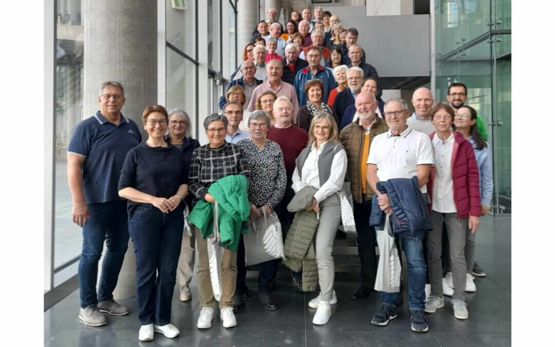 Besuchergruppe in der Hauptstadt