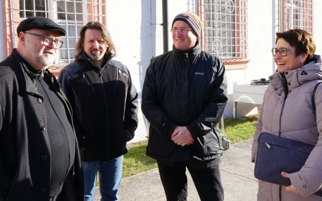 Besuch der Baustelle Kloster Michelfeld