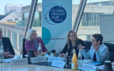 Austausch zum Thema globale Gesundheit