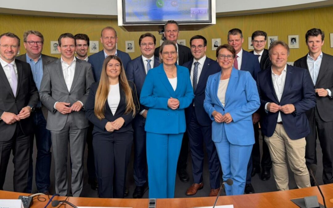 Die Justizministerin in der AG Recht