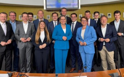 Die Justizministerin in der AG Recht