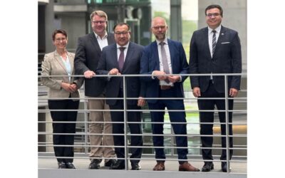 Gespräch mit dem kasachischen Botschafter