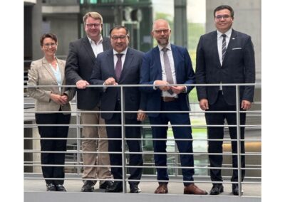 Gespräch mit dem kasachischen Botschafter