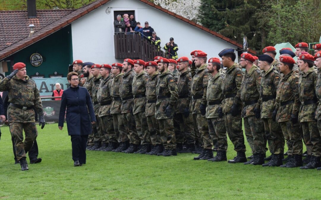 Die Wiedereinführung des Wehrdienstes