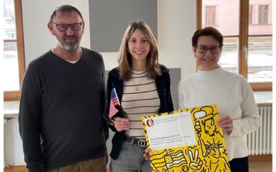 Mit dem Bundestag nach Amerika: Amberger Schülerin für ein Schuljahr ausgewählt