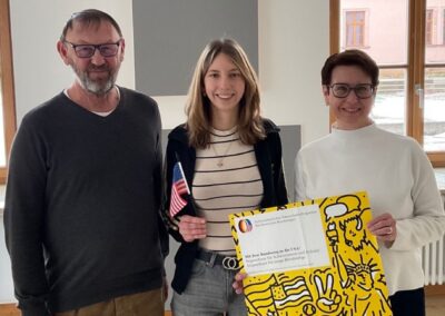 Mit dem Bundestag nach Amerika: Amberger Schülerin für ein Schuljahr ausgewählt