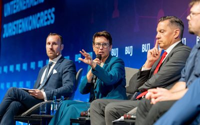 Paneldiskussion beim Rechtspolitischer Vorabend des Unternehmensjuristenkongresses
